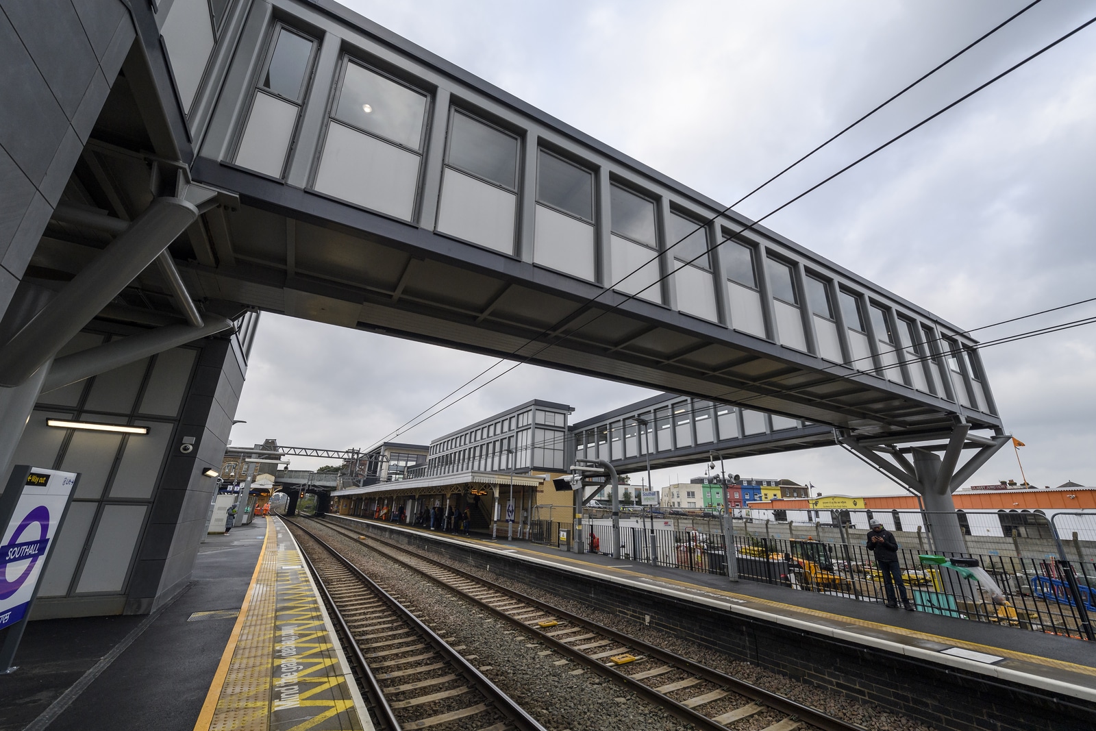Bridge Southall Crossrail station