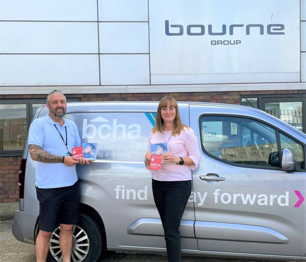 Bourne Charity Trust donate to BCHA 